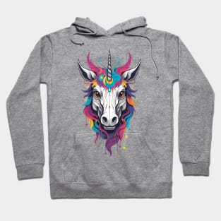 Abstract Fantasy Unicorn Hoodie